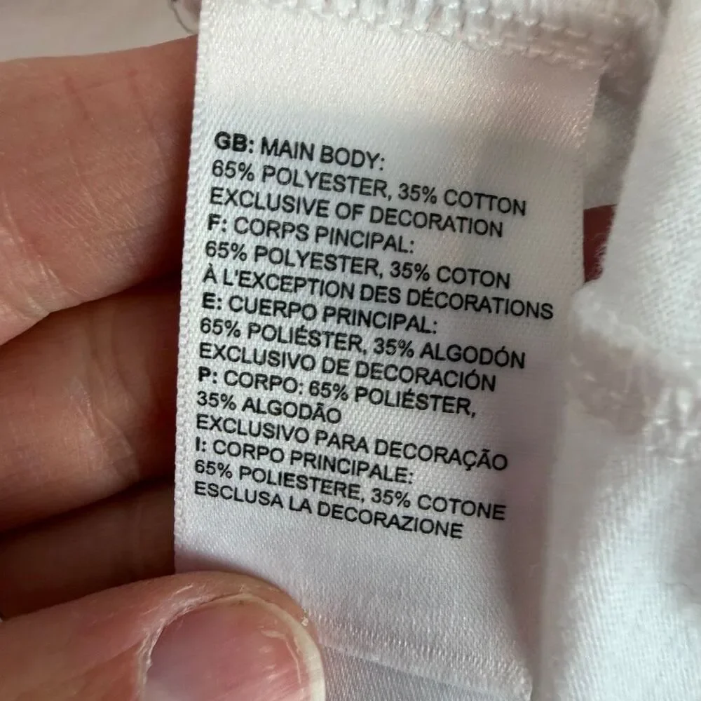 The North Face Graphic Tee Women’s Small White‎ Hiking Outdoor Casual Shirt - Picture 4 of 8